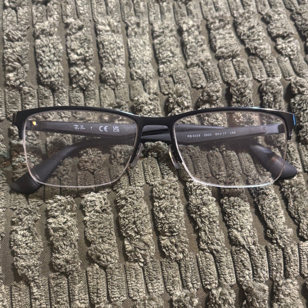 Ray-Ban Matte Black Eyeglasses